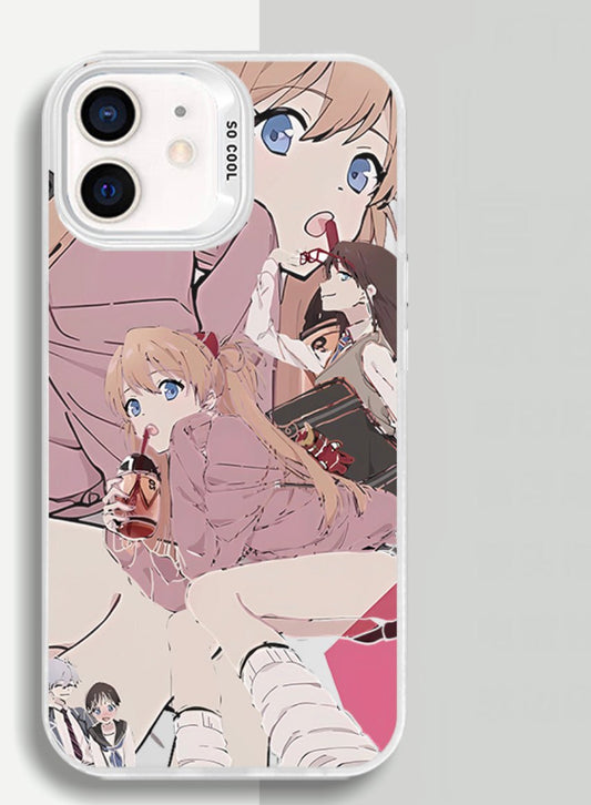 EVA: ASUKA SCHOOL GIRL ANIME PHONE CASE - TSUKIYA