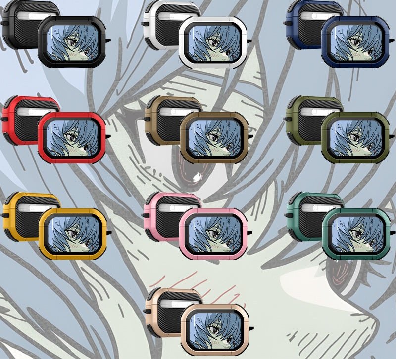 EVA REI ANIME AIRPOD GALAXY BUD CASE - TSUKIYA