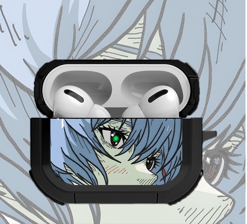 EVA REI ANIME AIRPOD GALAXY BUD CASE - TSUKIYA