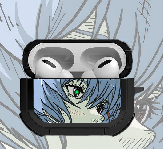 EVA REI ANIME AIRPOD GALAXY BUD CASE - TSUKIYA