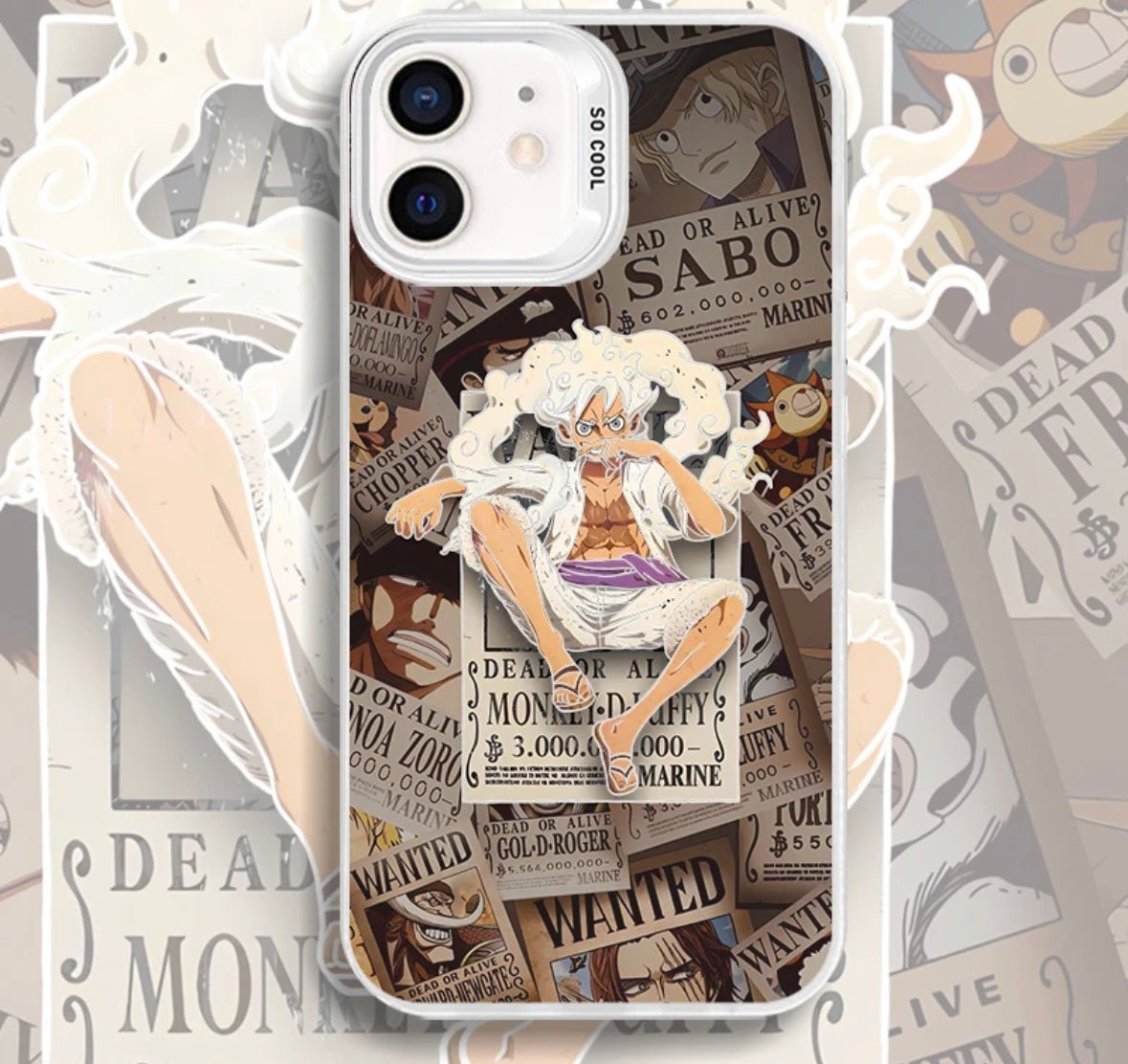 GEAR 5 LUFFY ONE PIECE ANIME PHONE CASE - TSUKIYA