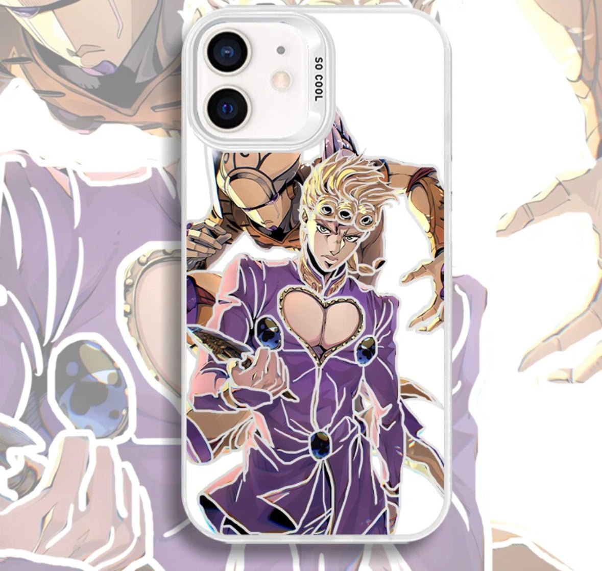 GIORNO GIOVANNA JOJO ANIME PHONE CASE - TSUKIYA