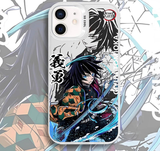 GIYU DEMON SLAYER ANIME PHONE CASE - TSUKIYA