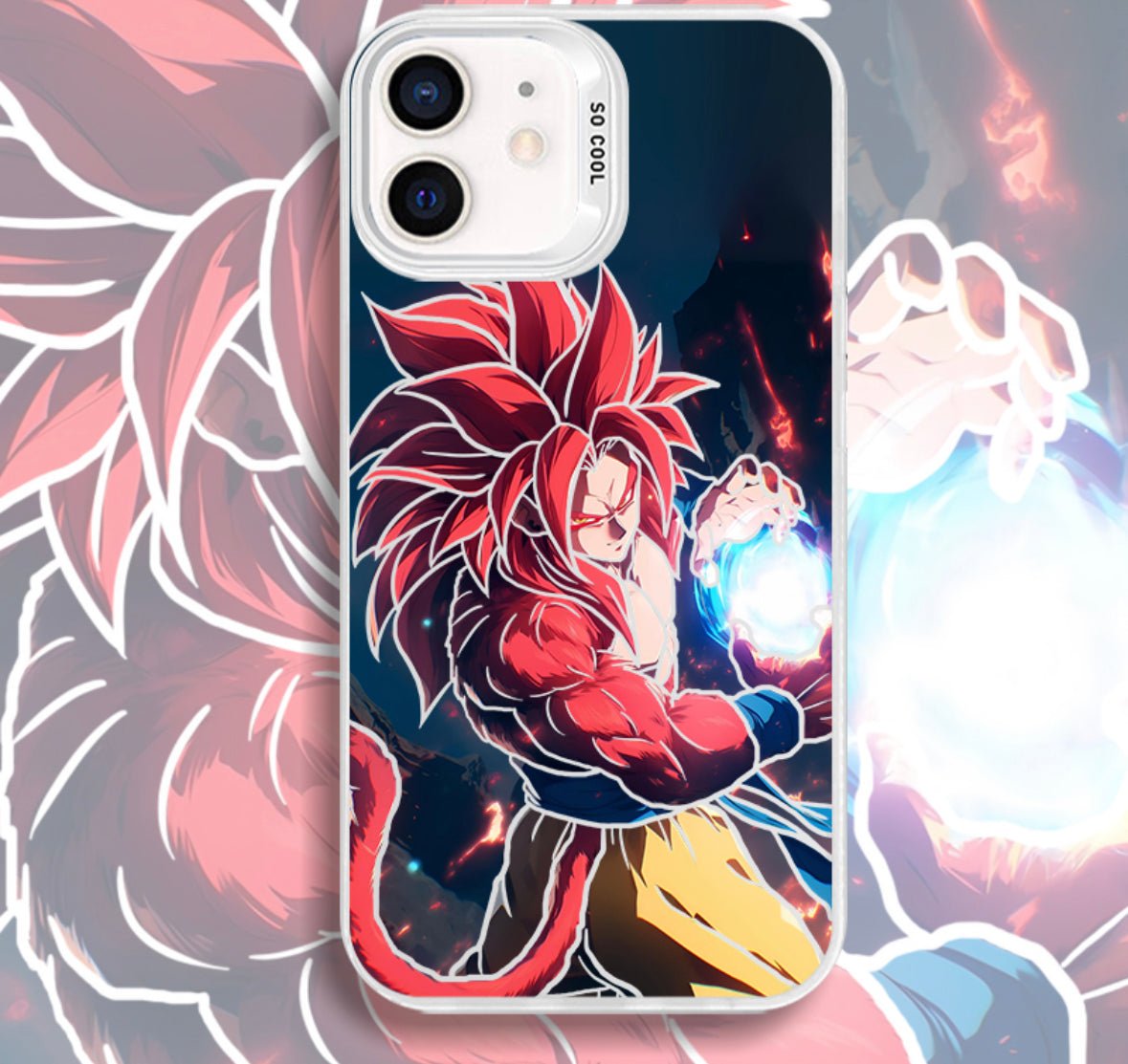 GOKU SSJ4 DRAGON BALL ANIME PHONE CASE - TSUKIYA