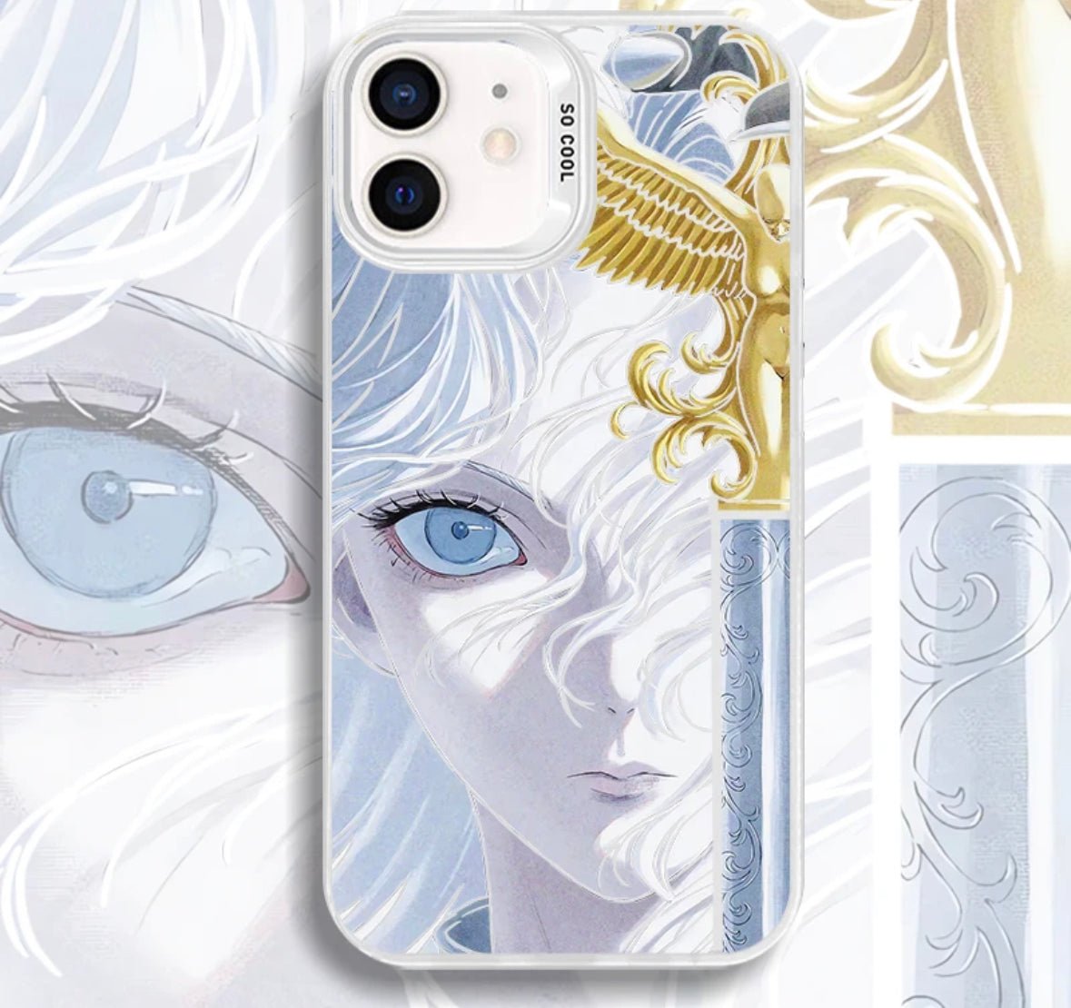 GRIFFITH BERSERK ANIME PHONE CASE - TSUKIYA