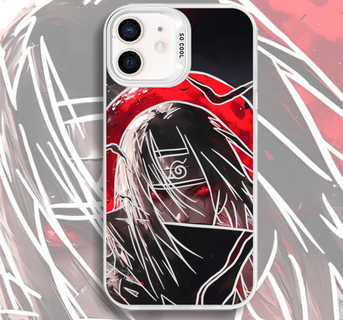 ITACHI ANIME PHONE CASE - TSUKIYA