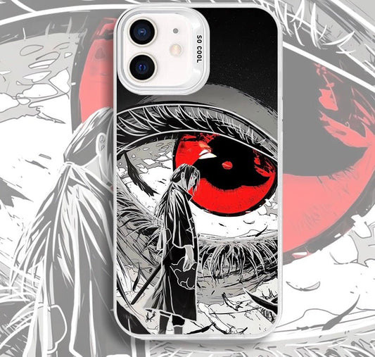 ITACHI MANGEKYO SHARINGAN ANIME PHONE CASE - TSUKIYA