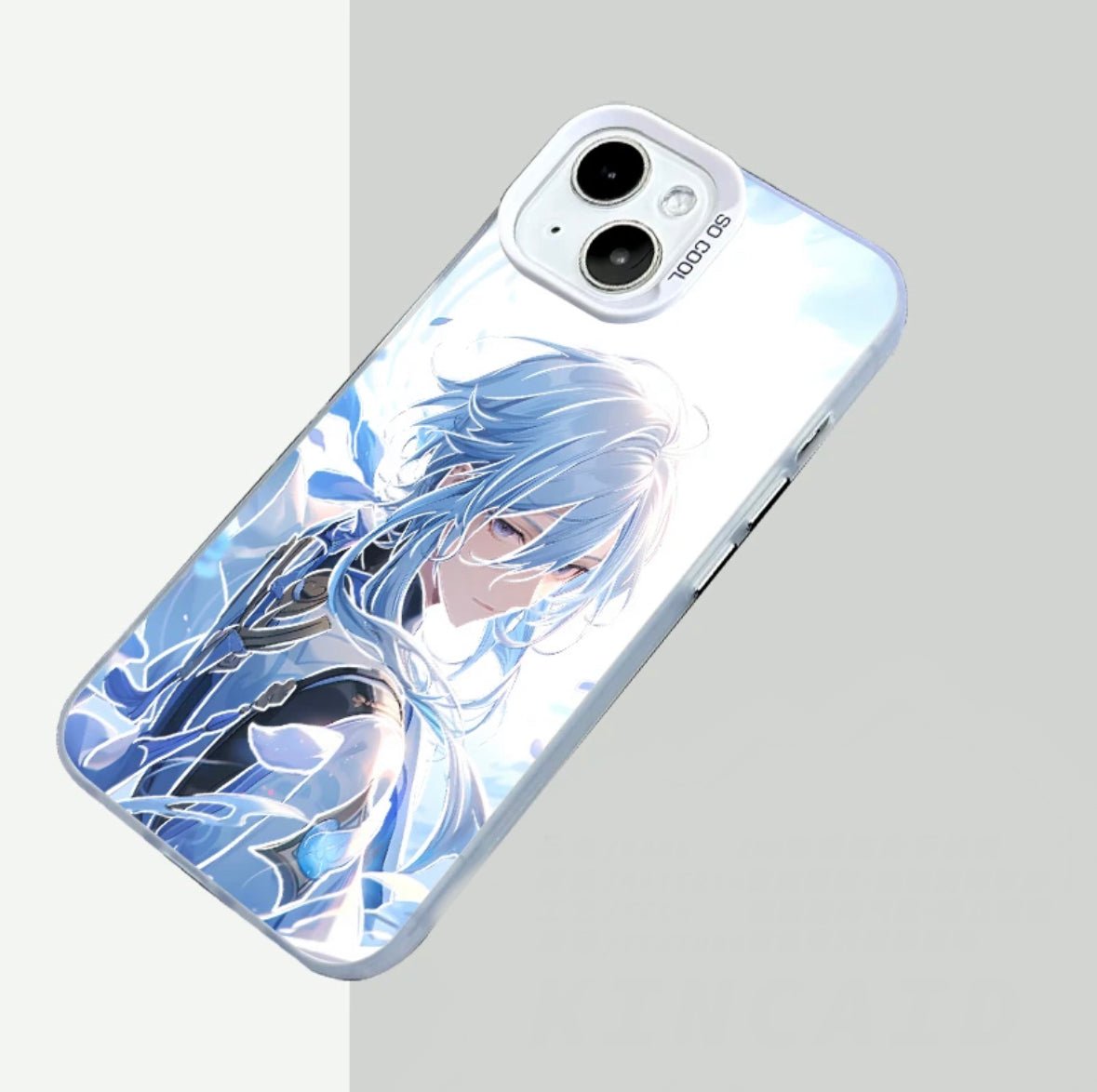 KAMISATO AYATO ANIME PHONE CASE GENSHIN IMPACT - TSUKIYA