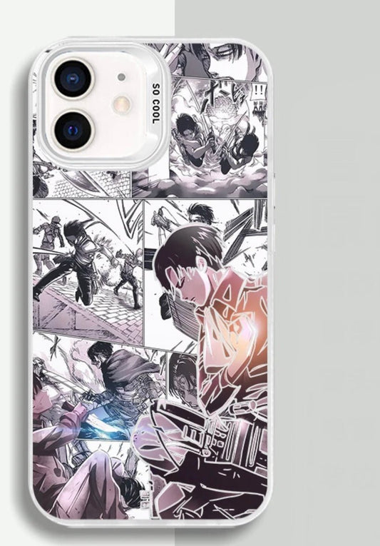 LEVI ATTACK ON TITAN MANGA ANIME ANIME PHONE CASE - TSUKIYA