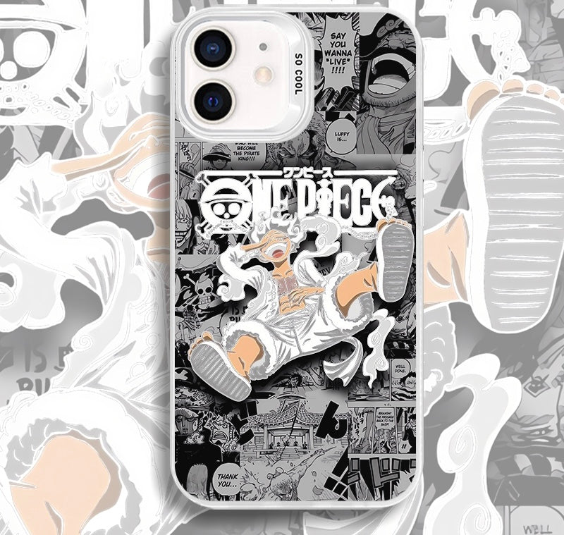 manga gear 5 Luffy Onepiece Gear 5 Anime Phone Case Androids and IPhone – TSUKIYA