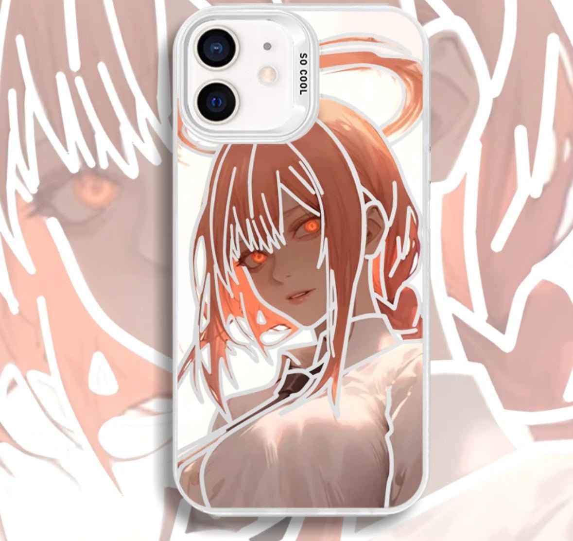 MAKIMA CHAINSAW MAN ANIME PHONE CASE - TSUKIYA