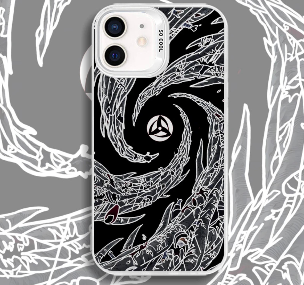 MANGEKYO SHARINGAN KAKASHI ANIME PHONE CASE - TSUKIYA
