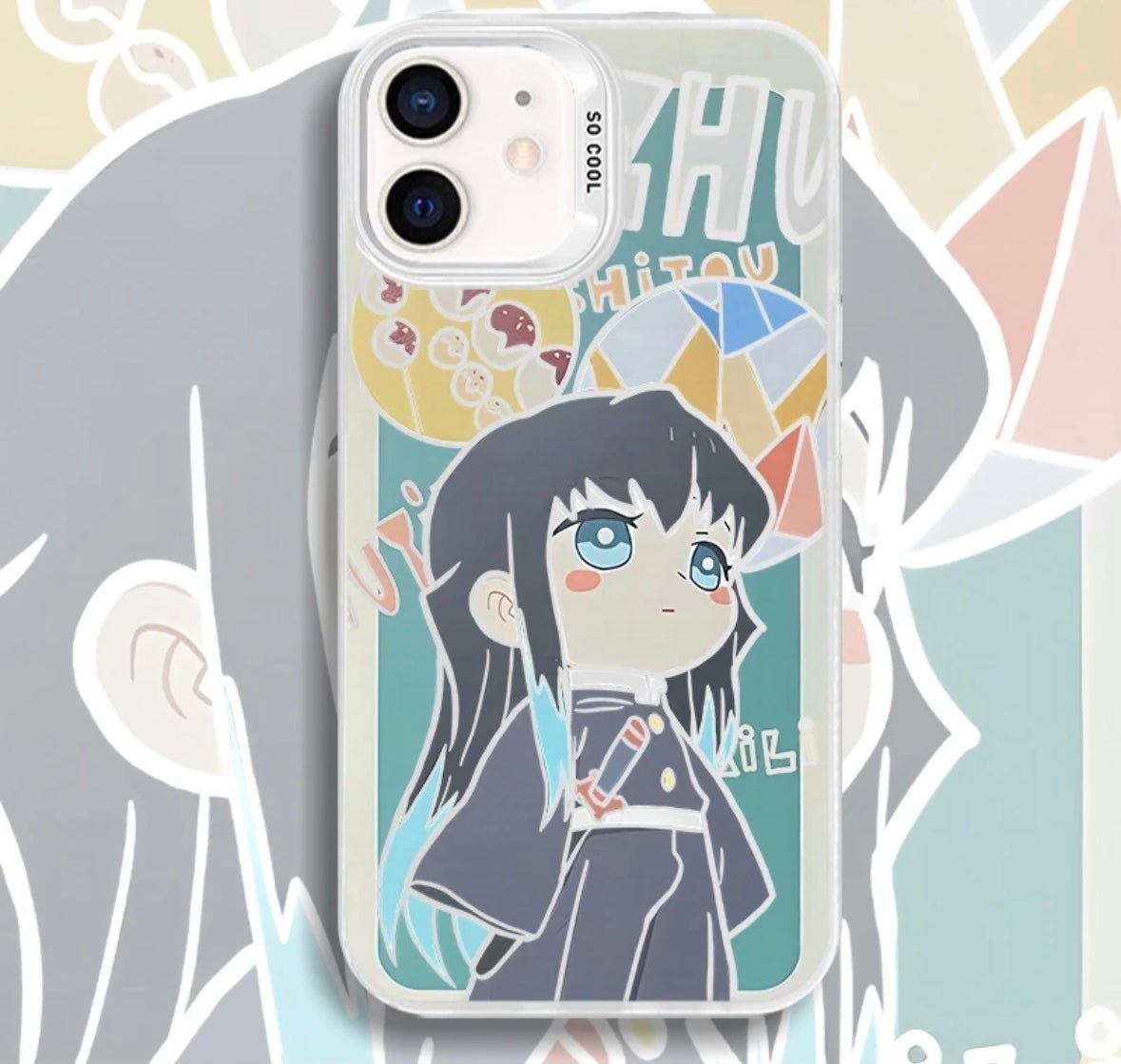 MUICHIRO TOKITO DEMON SLAYER ANIME PHONE CASE - TSUKIYA