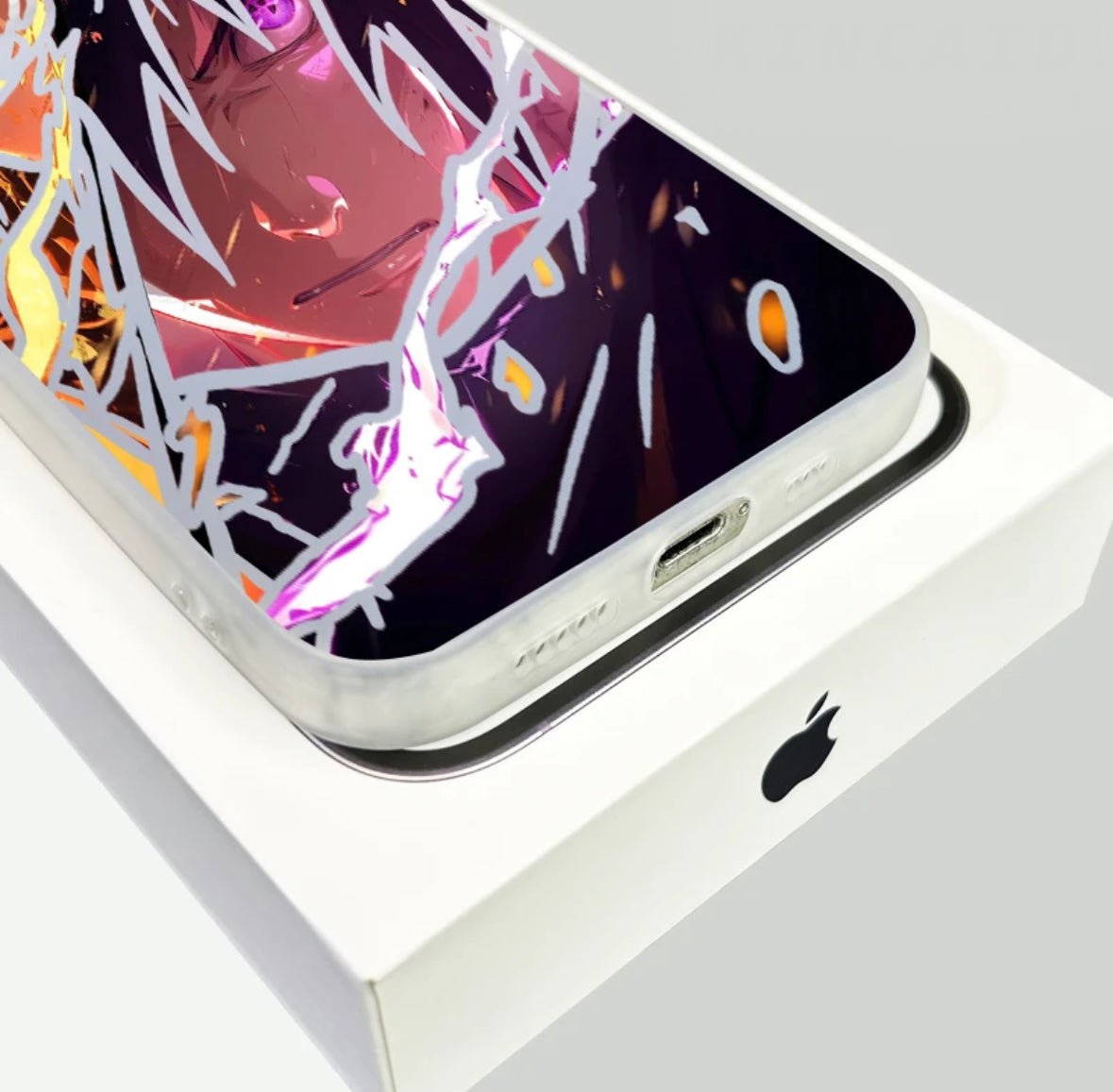 NARUTO SASUKE ANIME PHONE CASE - TSUKIYA