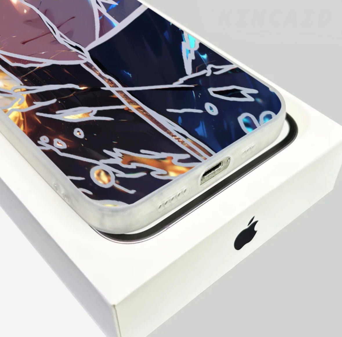 NARUTO SASUKE ANIME PHONE CASE - TSUKIYA