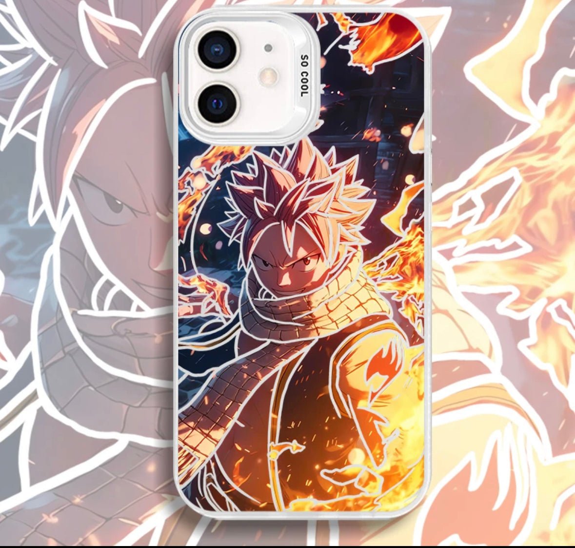 NATSU DRAGNEEL FAIRY TAIL ANIME PHONE CASE - TSUKIYA
