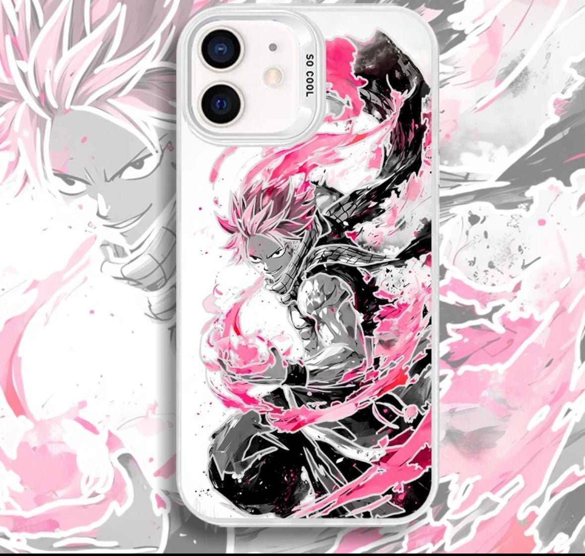 NATSU DRAGNEEL FAIRY TAIL ANIME PHONE CASE - TSUKIYA