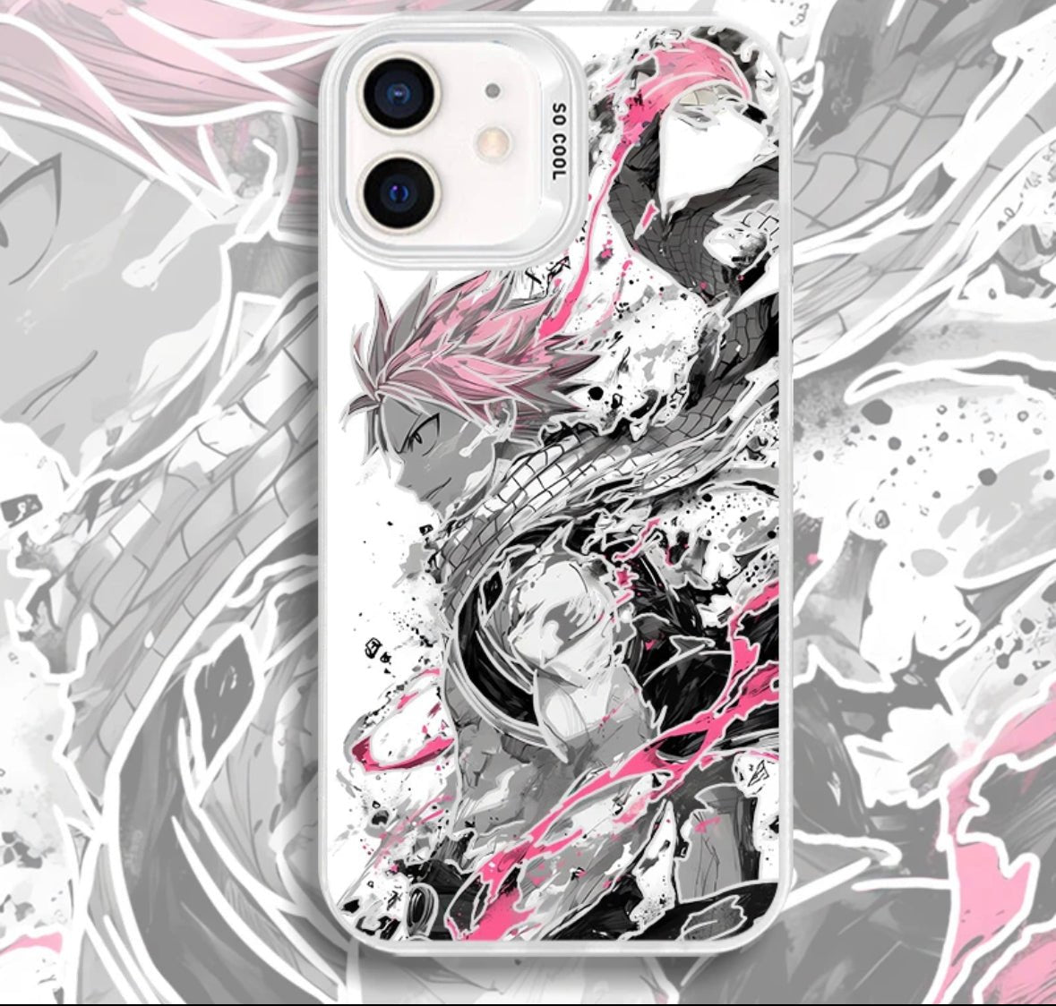 NATSU DRAGNEEL FAIRY TAIL ANIME PHONE CASE - TSUKIYA