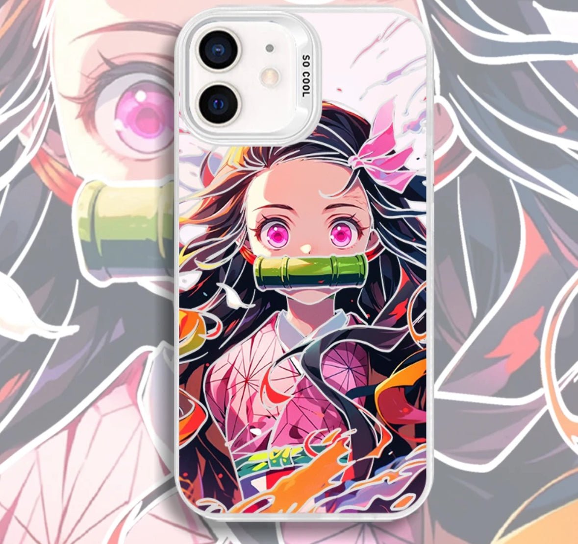 Nezuko Anime Phone Case MAGSAFE Android and IPhone – TSUKIYA Nezuko Anime Phone Case MAGSAFE Android and IPhone – TSUKIYA