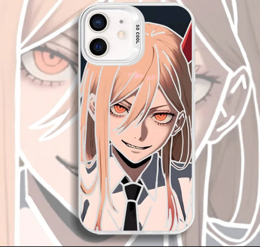 POWER CHAINSAW MAN ANIME PHONE CASE - TSUKIYA