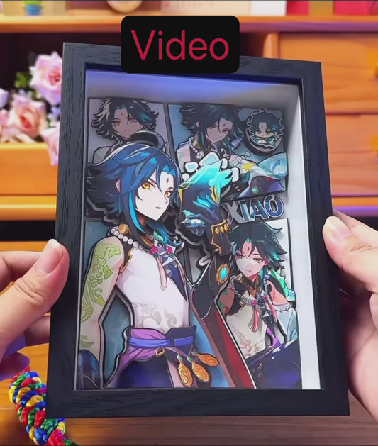 BUBU'S GENSHIN IMPACT SHADOWBOXES 3D PICTURE FRAME
