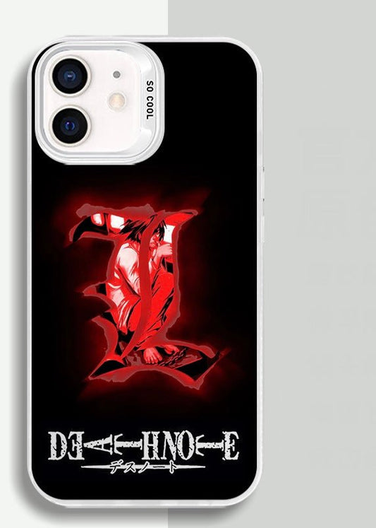 RED L DEATHNOTE ANIME PHONE CASE - TSUKIYA
