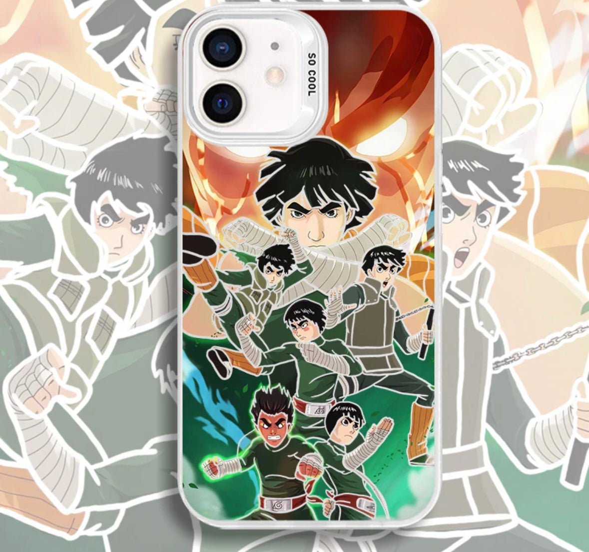 ROCK LEE BUSHY BROW SENSEI ANIME PHONE CASE - TSUKIYA