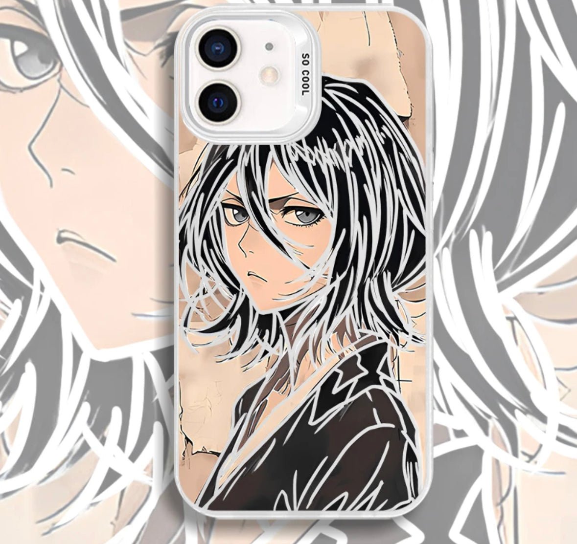 RUKIA BLEACH ANIME PHONE CASE - TSUKIYA