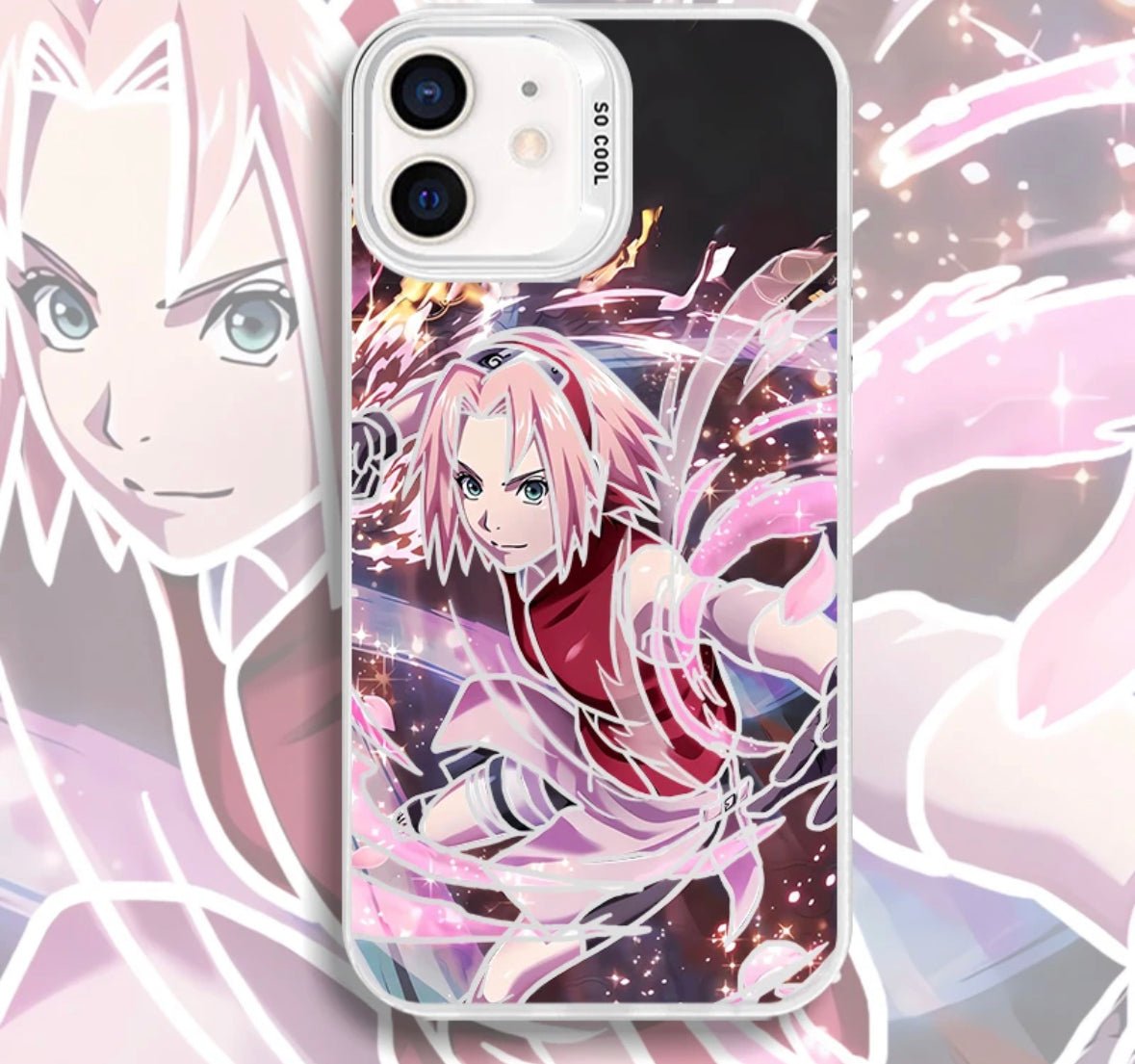 SAKURA HARUNO ANIME PHONE CASE - TSUKIYA