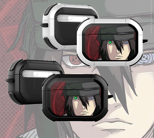 SASUKE RINNEGAN ANIME AIRPOD CASE - TSUKIYA