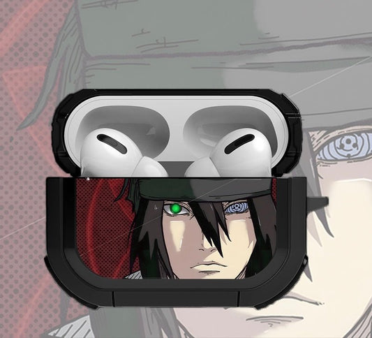 SASUKE RINNEGAN ANIME AIRPOD CASE - TSUKIYA