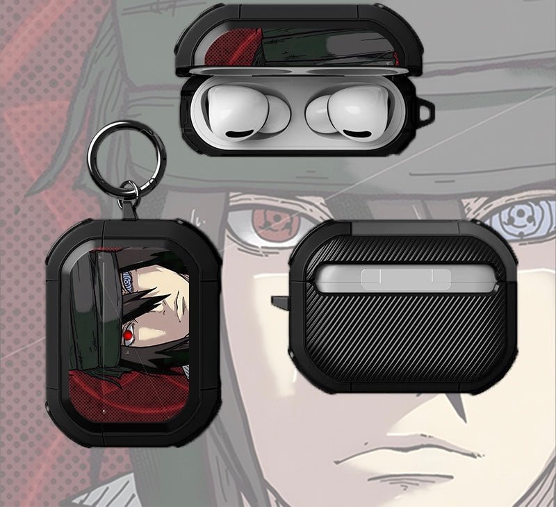 SASUKE RINNEGAN ANIME AIRPOD CASE - TSUKIYA
