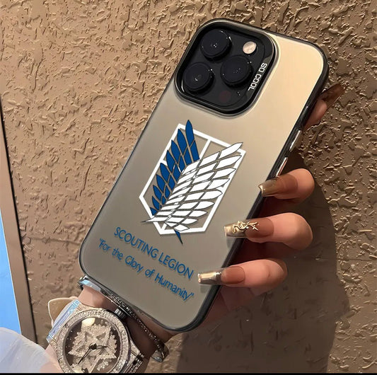SCOUT BADGE ANIME PHONE CASE - TSUKIYA