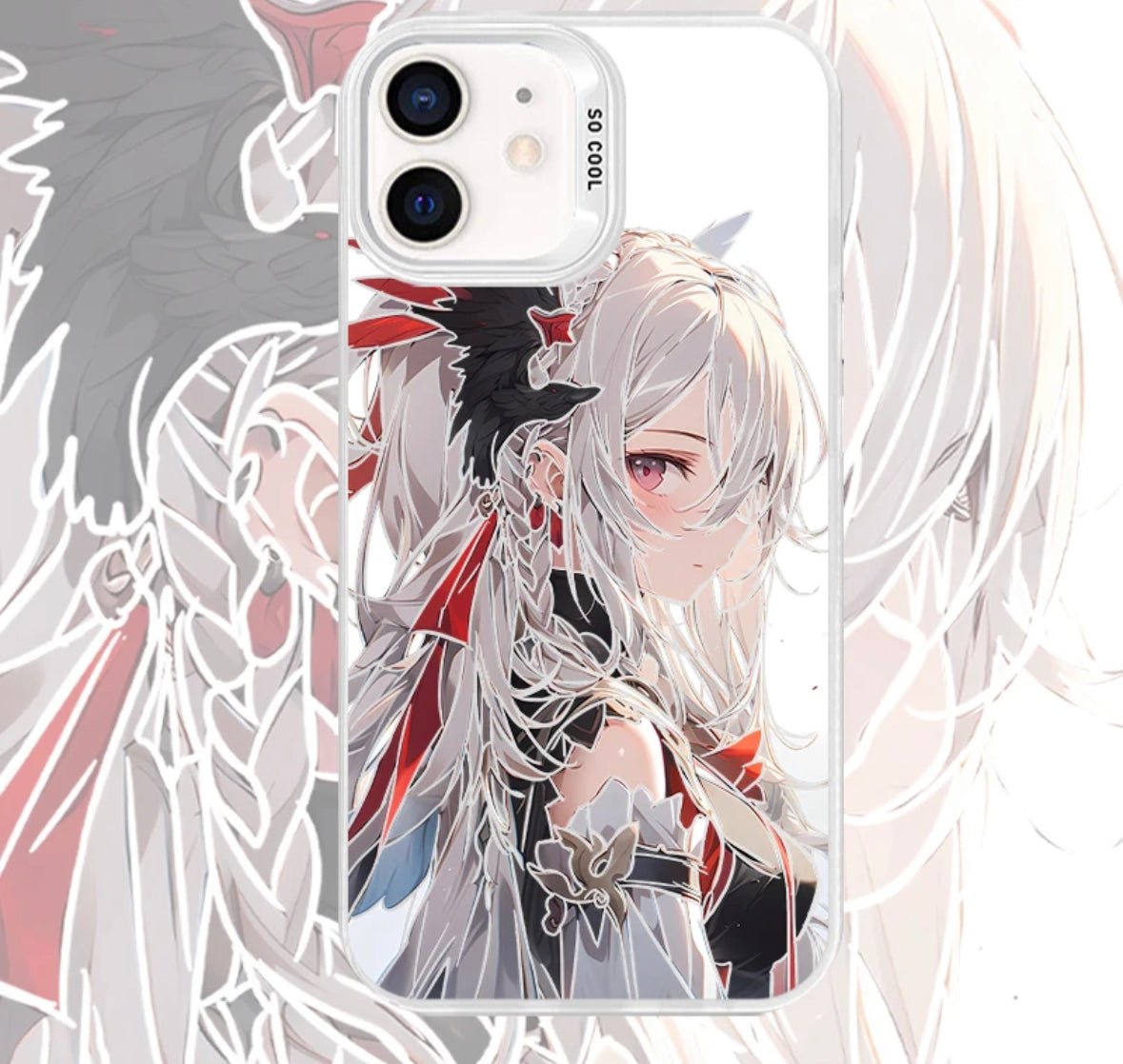SHENHE ANIME PHONE CASE GENSHIN IMPACT - TSUKIYA