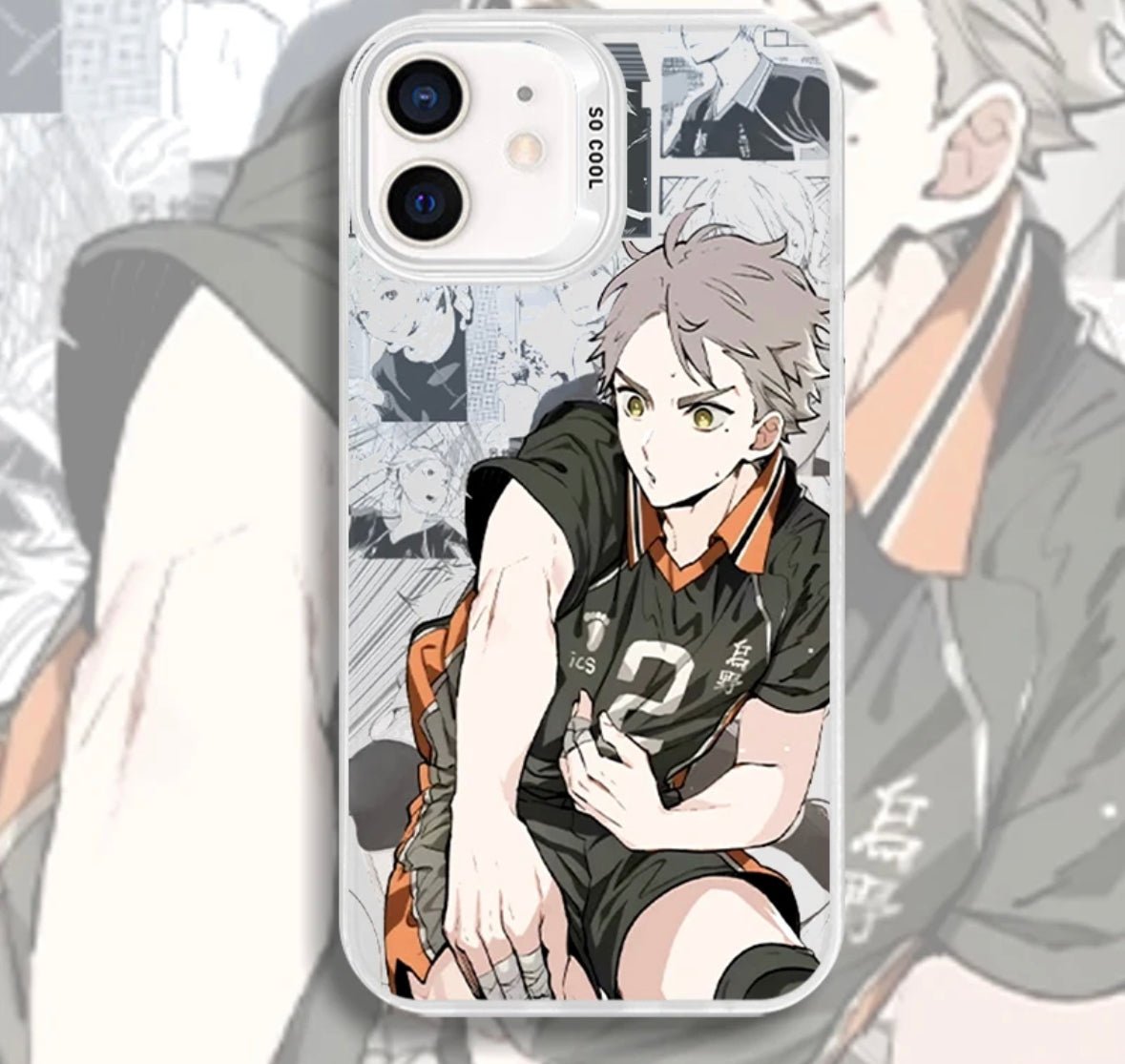SUGAWARA HAIKYUU ANIME PHONE CASE - TSUKIYA
