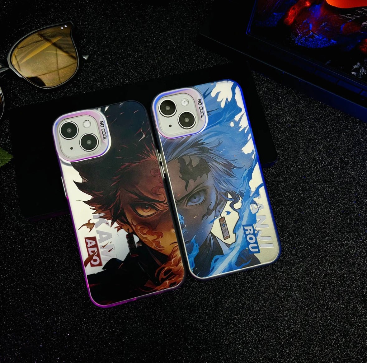 TANJIRO KAMADO DEMON SLAYER ANIME PHONE CASE - TSUKIYA