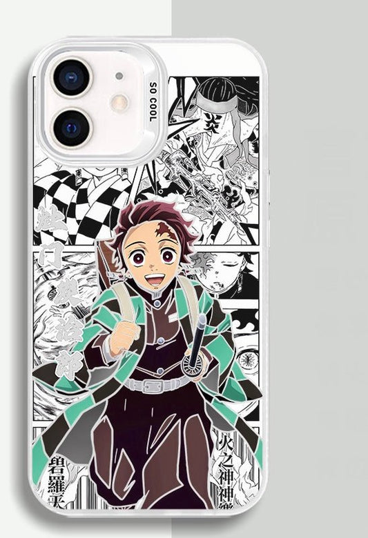 TANJIRO MANGA DEMON SLAYER ANIME PHONE CASE - TSUKIYA