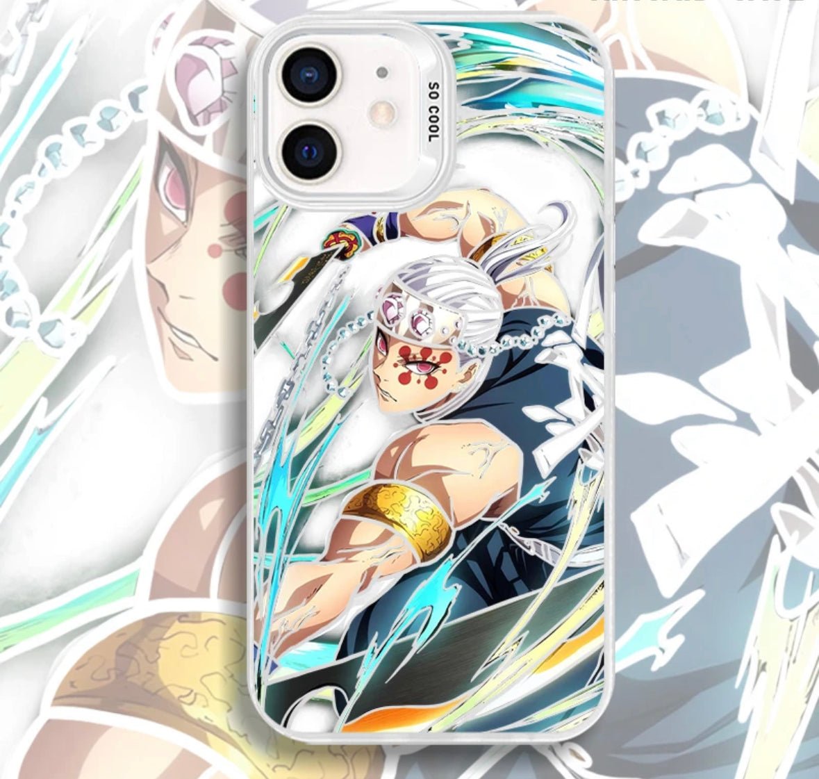 TENGEN DEMON SLAYER ANIME PHONE CASE - TSUKIYA
