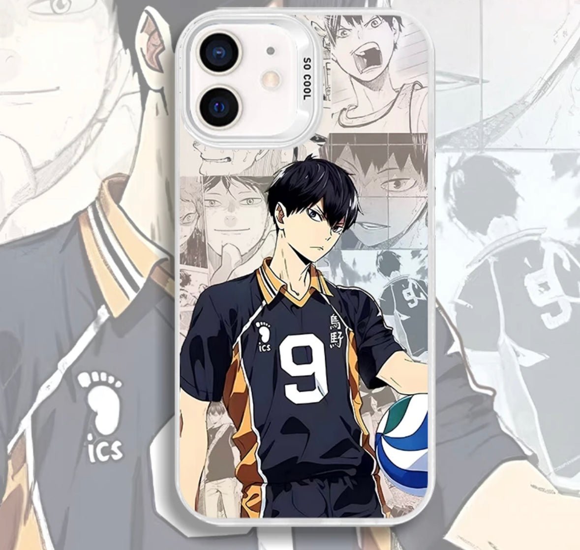 TOBIO KAGEYAMA HAIKYUU ANIME PHONE CASE - TSUKIYA