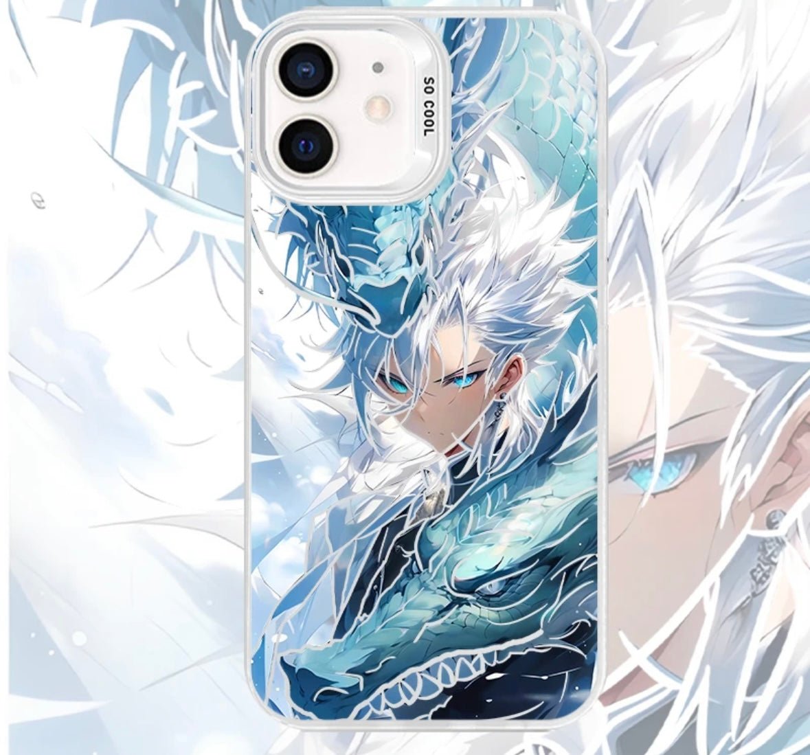 TOSHIRO BANKAI BLEACH ANIME PHONE CASE - TSUKIYA
