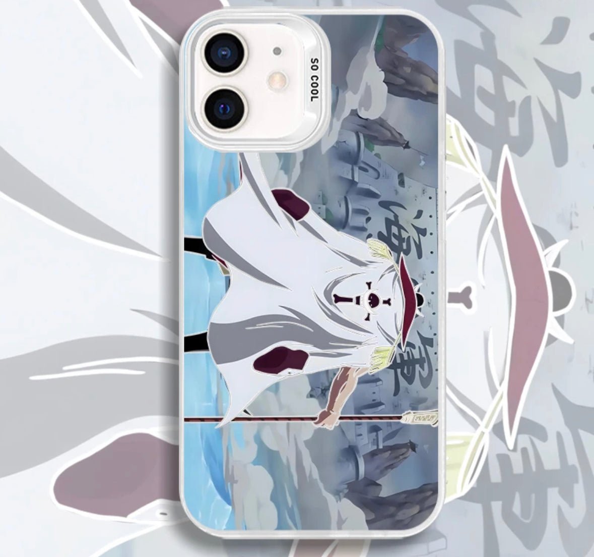 WHITE BEARD ONE PIECE ANIME PHONE CASE - TSUKIYA