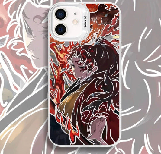 YORIICHI DEMON SLAYER ANIME PHONE CASE - TSUKIYA