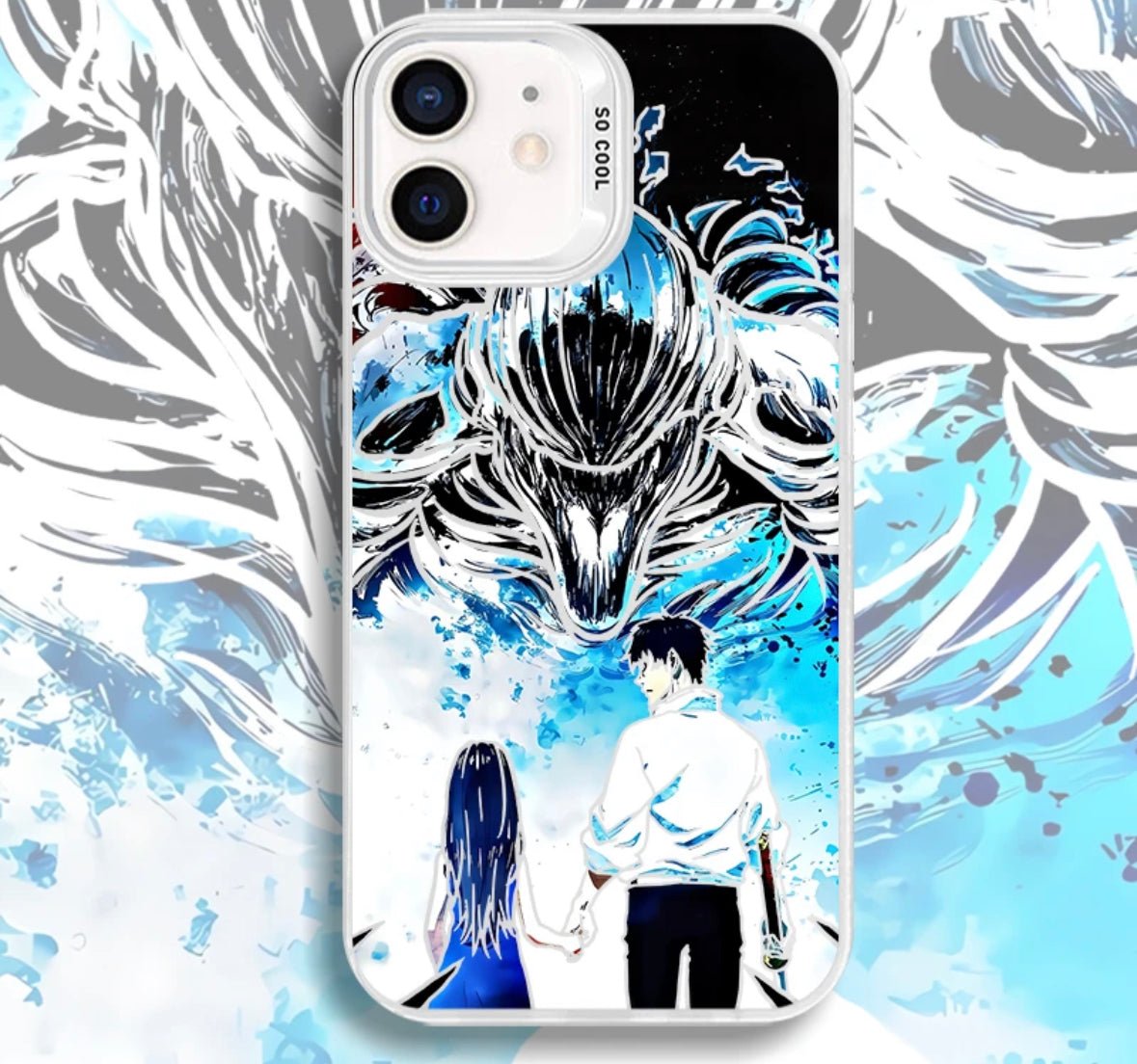 YUTA AND RIKA ANIME PHONE CASE - TSUKIYA