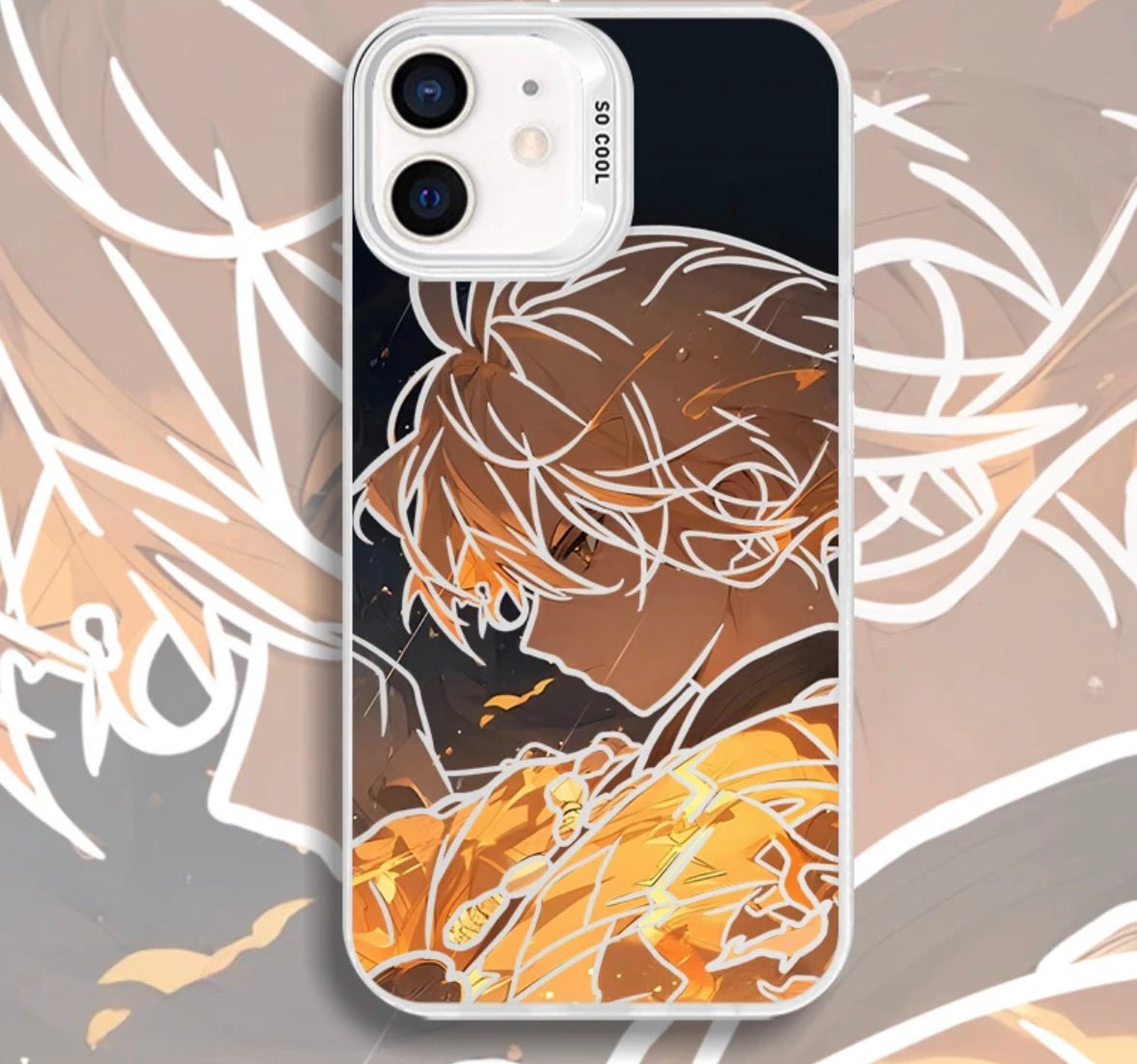 ZENITSU ANIME PHONE CASE - TSUKIYA