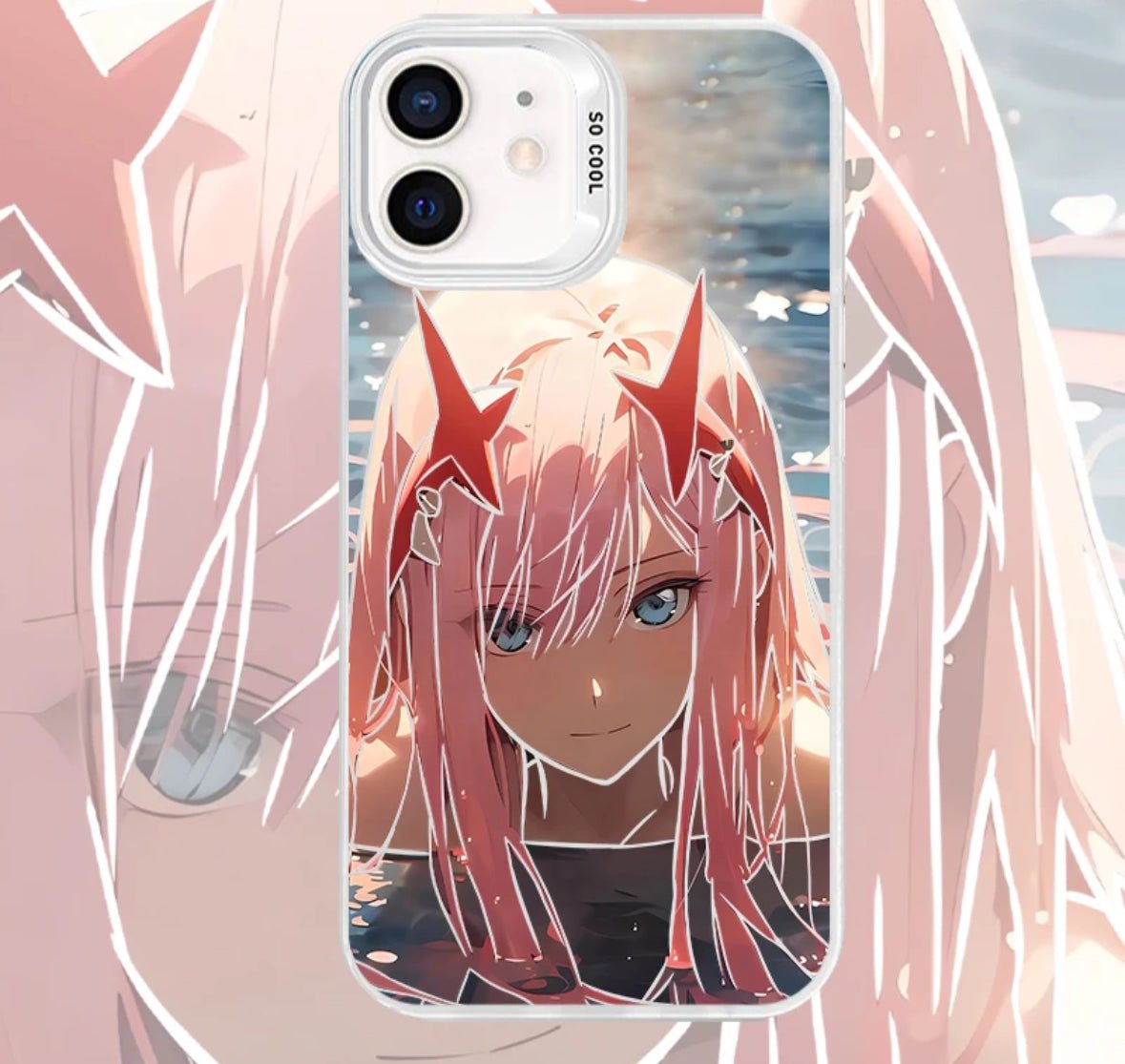 ZEROTWO ANIME PHONE CASE - TSUKIYA