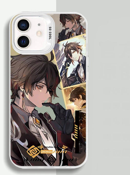 ZHONG LI ANIME PHONE CASE GENSHIN IMPACT - TSUKIYA