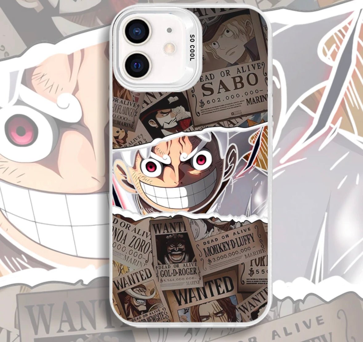 ZIP GEAR 5 LUFFY ONE PIECE ANIME PHONE CASE - TSUKIYA