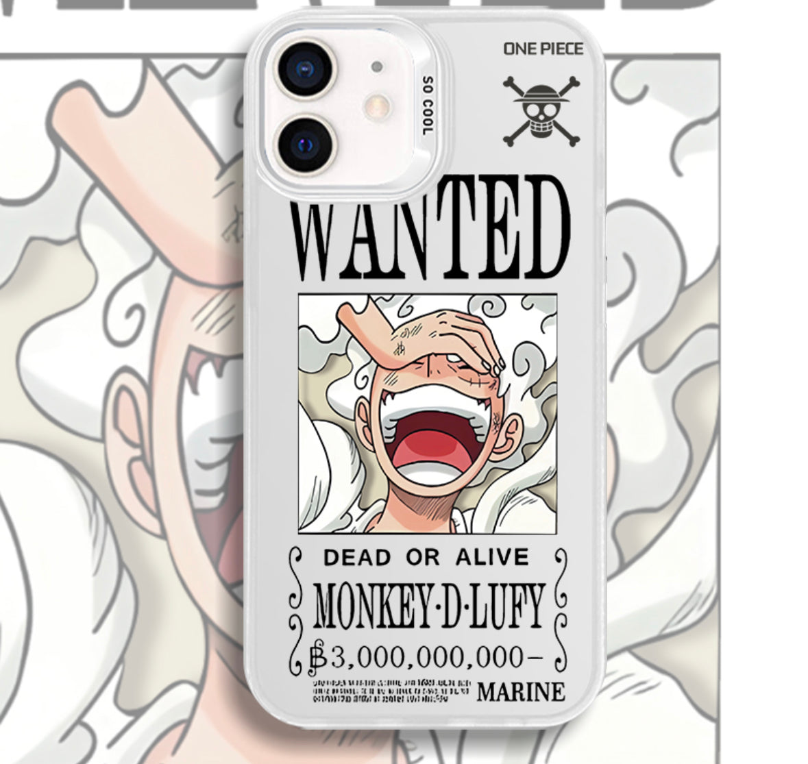 LUFFY ONE PIECE GEAR 5 ANIME PHONE CASE