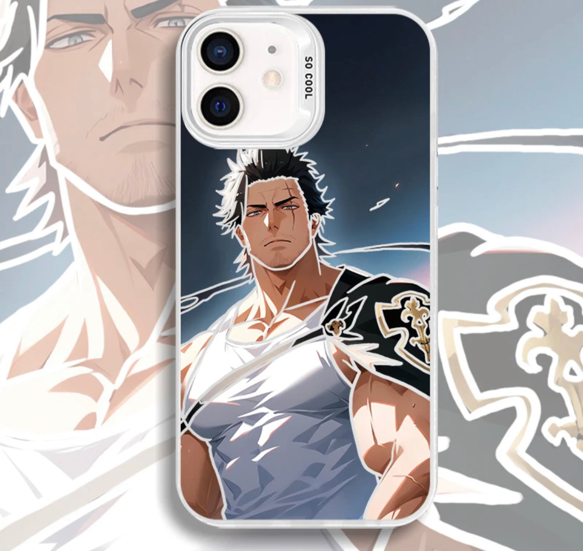 Yami Black Clover Anime Phone Case MagSafe Option