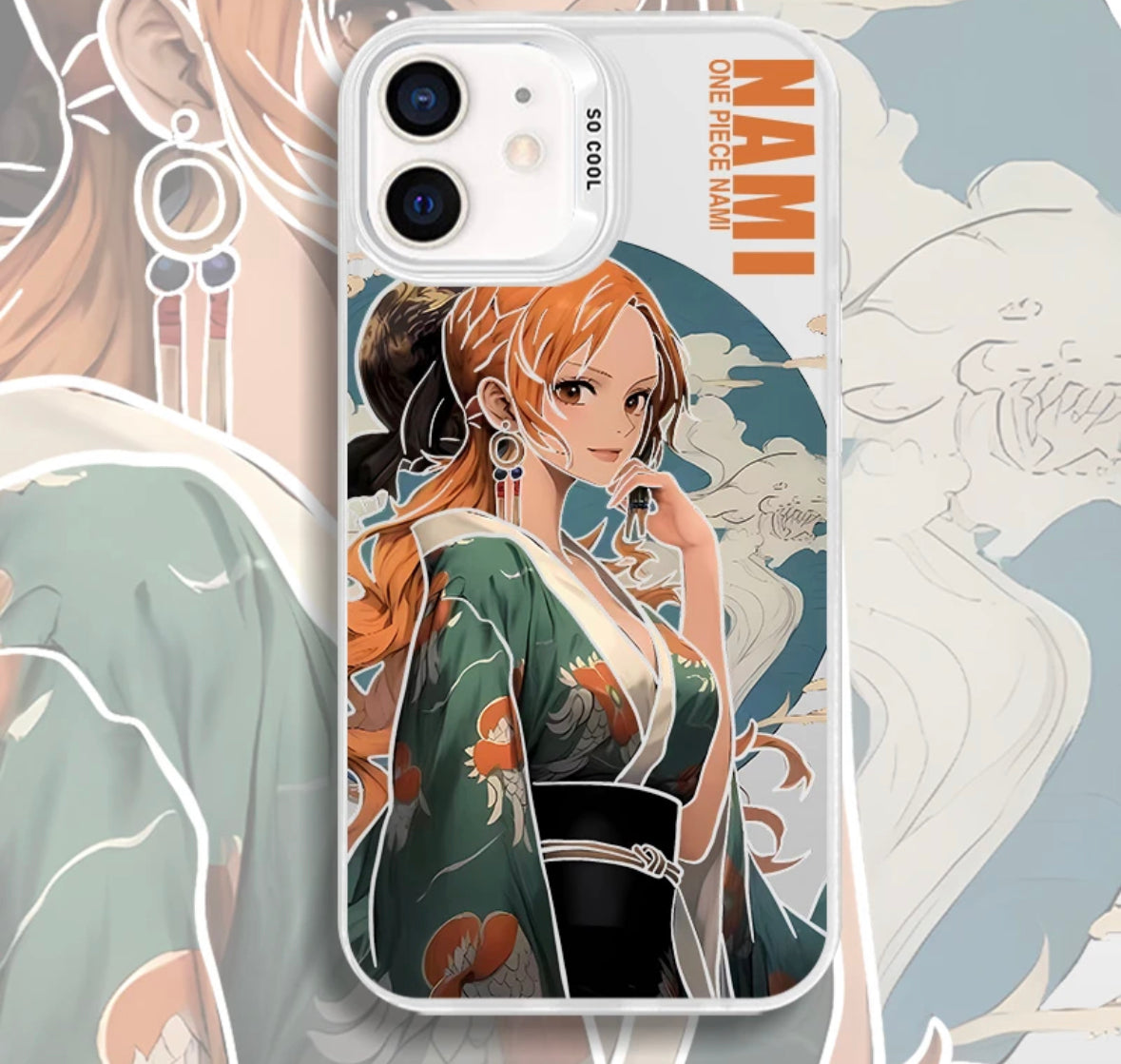 NAMI ONE PIECE ANIME PHONE CASE - TSUKIYA